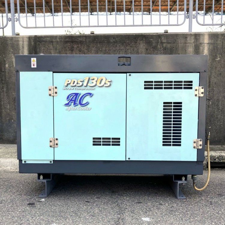 三重県にて 北越工業/エアマン エンジンコンプレッサー PDS130SC を買取致しました。
