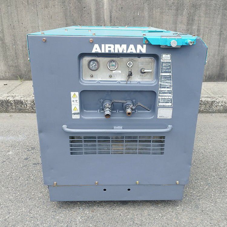 愛知県にて 北越工業/エアマン エンジンコンプレッサー PDS125S を買取致しました。