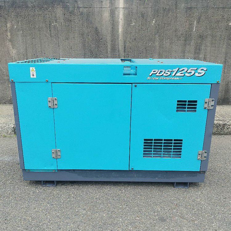 愛知県にて 北越工業/エアマン エンジンコンプレッサー PDS125S を買取致しました。