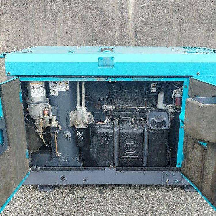 愛知県にて 北越工業/エアマン エンジンコンプレッサー PDS125S を買取致しました。