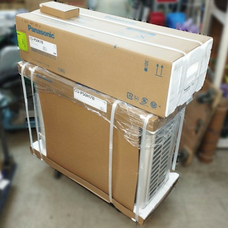 愛知県にて パナソニック 2025年製2馬力壁掛けエアコン PA-P50K7HBX を買取致しました。