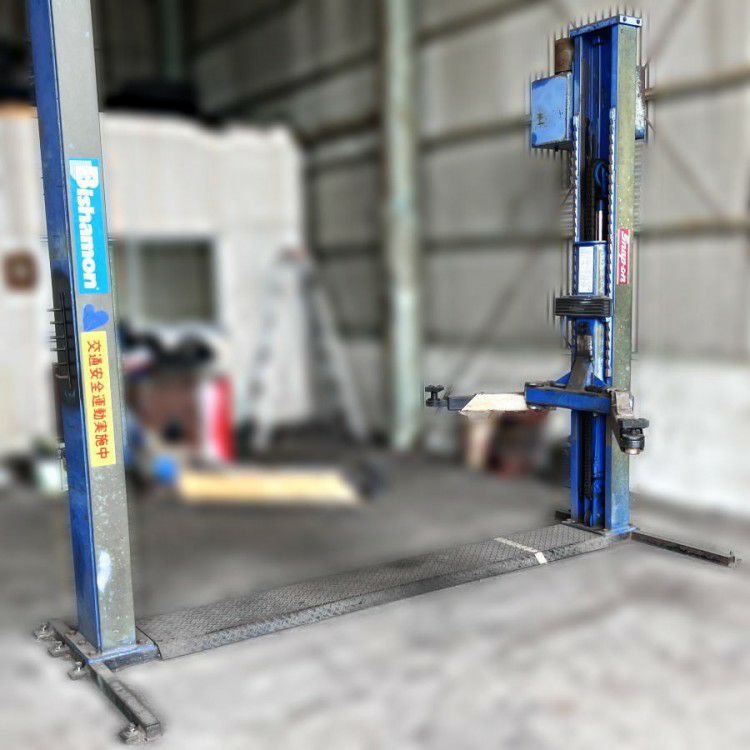 岐阜県にて Bishamon/ビシャモン Bisyamon/ビシャモン2.5t2柱リフト OSP25 を買取致しました。