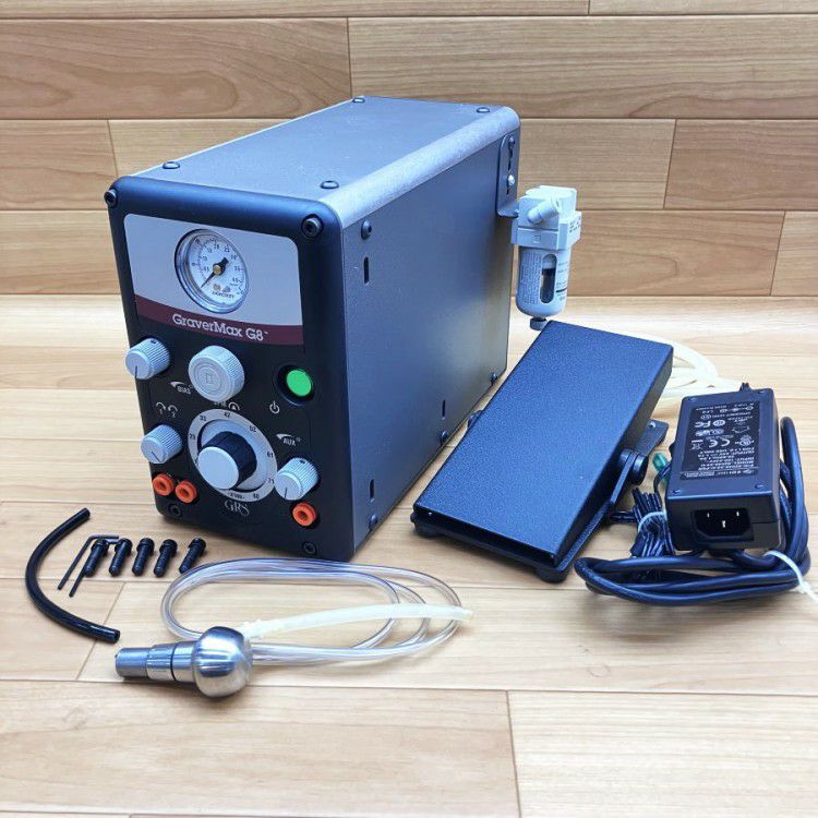 岐阜県にて GRS 多目的彫刻機 GRAVERMAX G8 を買取致しました。