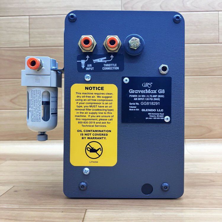 岐阜県にて GRS 多目的彫刻機 GRAVERMAX G8 を買取致しました。