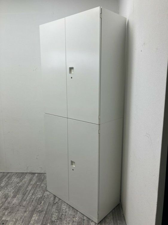 愛知県にて オカムラ レクトラインシリーズ両開き上下書庫  を買取致しました。