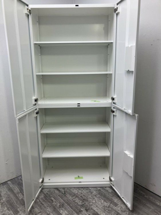 愛知県にて オカムラ レクトラインシリーズ両開き上下書庫  を買取致しました。