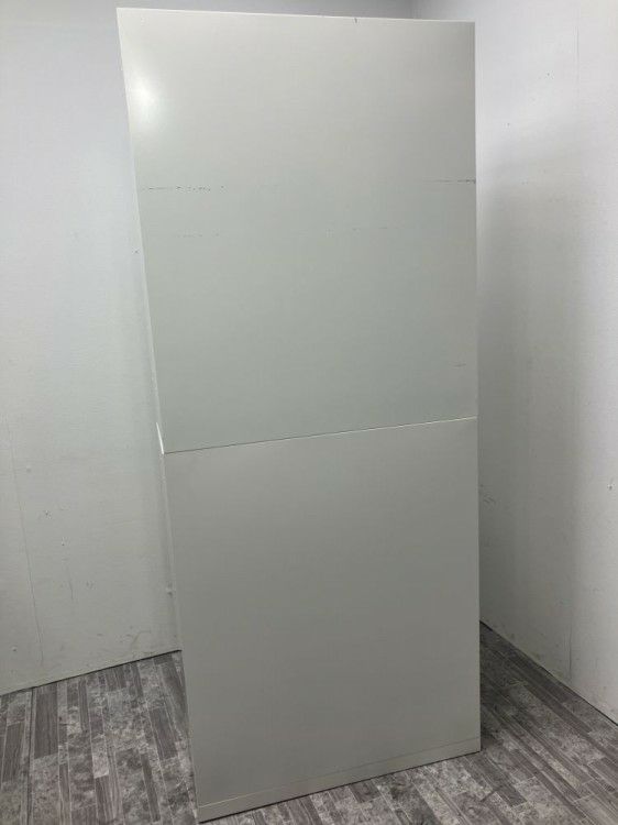 愛知県にて オカムラ レクトラインシリーズ両開き上下書庫  を買取致しました。