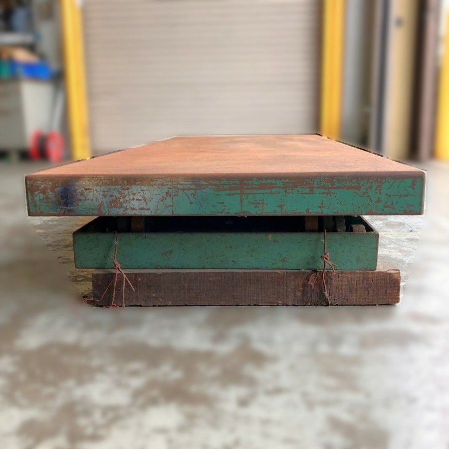 岐阜県にて  2t電動油圧テーブルリフター2000kg K-2009 を買取致しました。