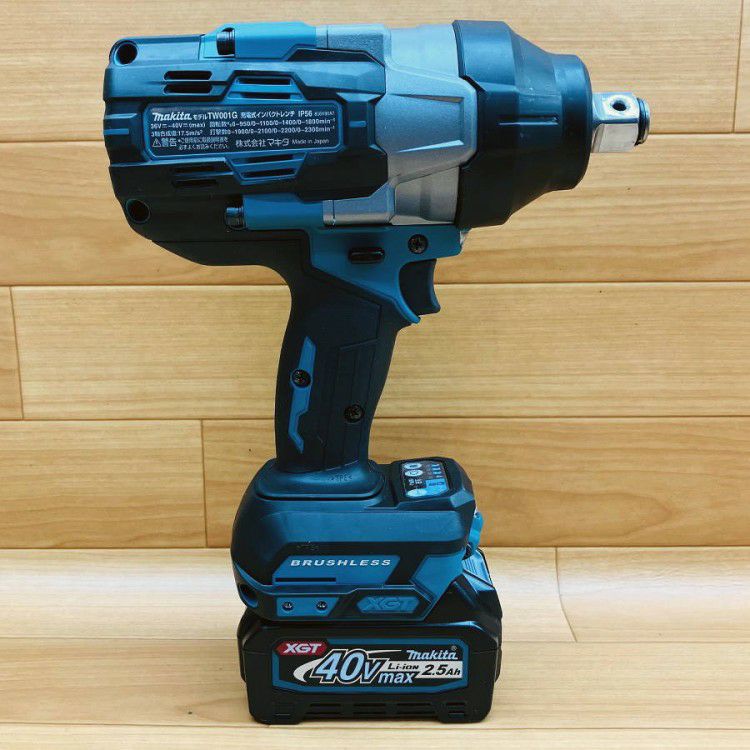 愛知県にて Makita/マキタ 充電式インパクレンチ TW001GRDX を買取致しました。