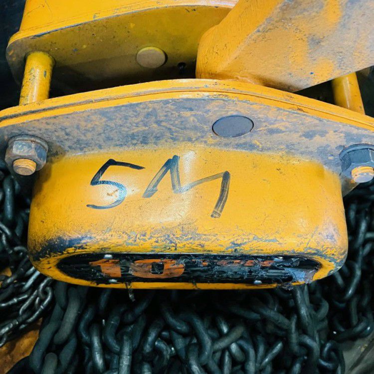 愛知県にて KITO/キトー 10t手動チェーンブロック CB100 を買取致しました。