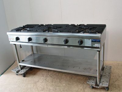 岐阜県にて マルゼン 5口ガステーブル RGT-1565C を買取致しました。