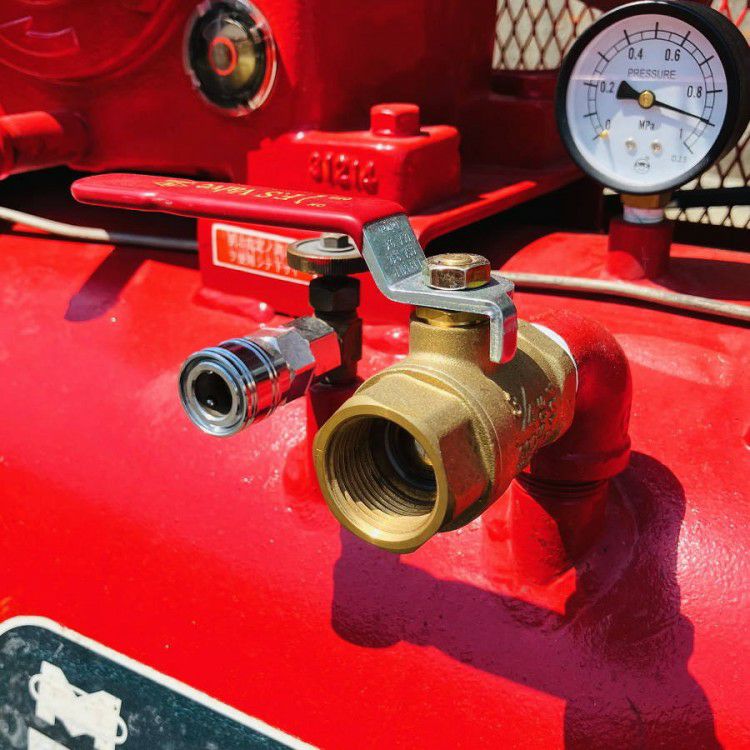 三重県にて meiji/明治機械製作所 ５馬力コンプレッサー GH-5 を買取致しました。