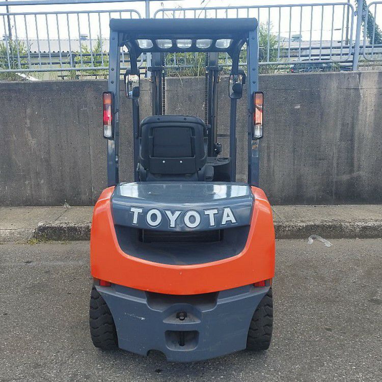 愛知県にて TOYOTA/トヨタ ガソリンエンジンフォークリフト 02-8FGL25 を買取致しました。