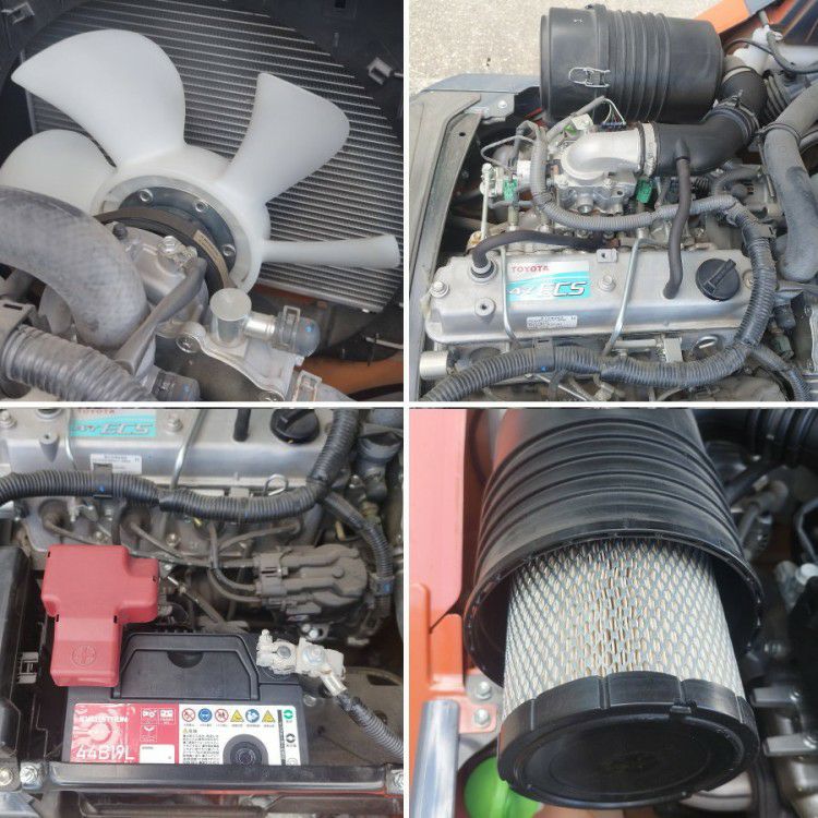 愛知県にて TOYOTA/トヨタ ガソリンエンジンフォークリフト 02-8FGL25 を買取致しました。