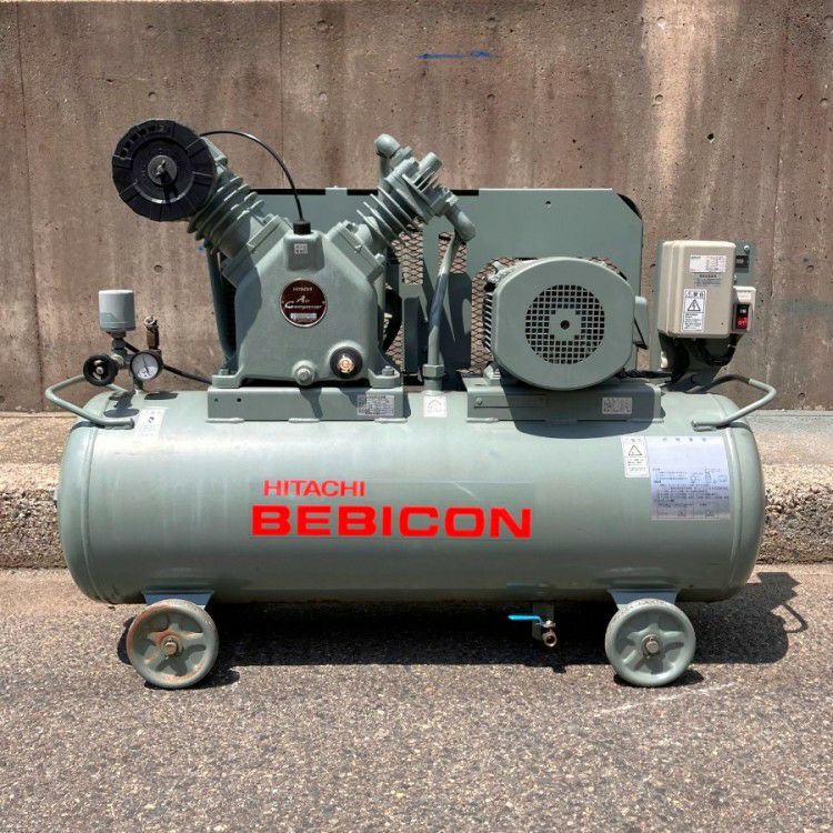 三重県にて 日立 レシプロコンプレッサー 3.7P-9.5VP を買取致しました。