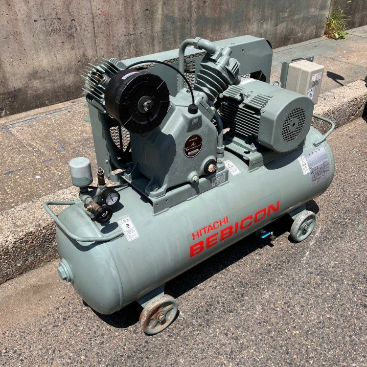 三重県にて 日立 レシプロコンプレッサー 3.7P-9.5VP を買取致しました。