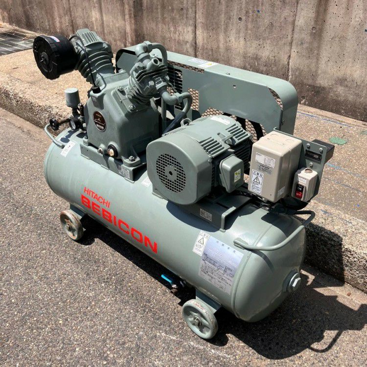 三重県にて 日立 レシプロコンプレッサー 3.7P-9.5VP を買取致しました。