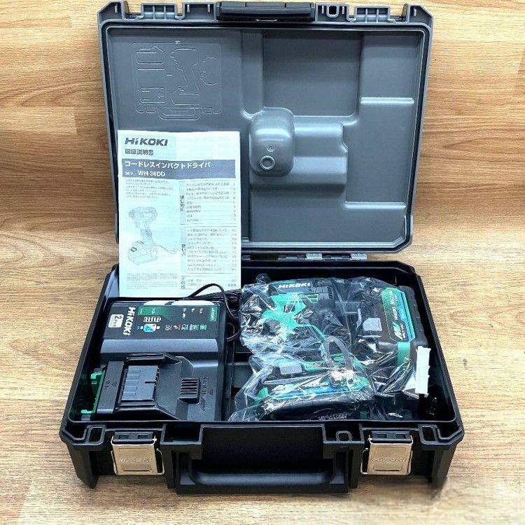 岐阜県にて HiKOKI/ハイコーキ コードレスインパクトドライバ WH36DD 2XHLSZ を買取致しました。