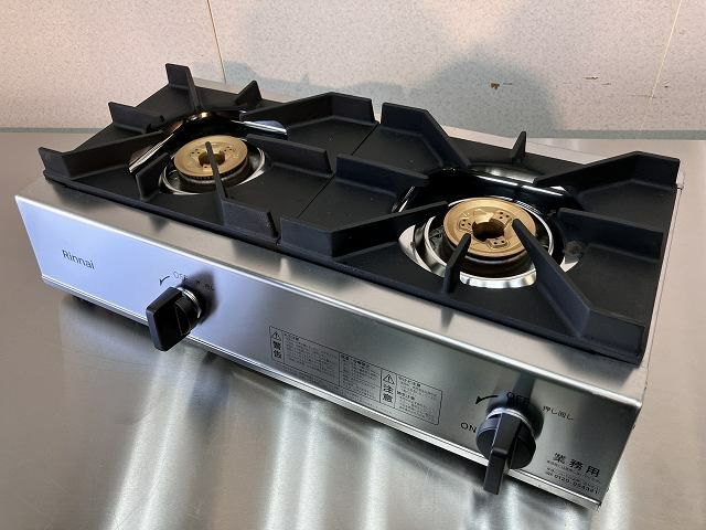岐阜県にて リンナイ 卓上2口ガスコンロ RSB-211A を買取致しました。