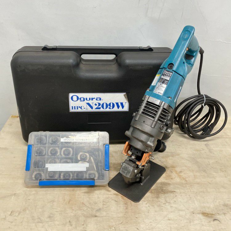 岐阜県にて Ogura/オグラ 電動油圧式パンチャー HPC-N209W を買取致しました。
