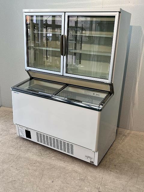 静岡県にて パナソニック デュアル型冷凍ショーケース SCR-D120NB を買取致しました。
