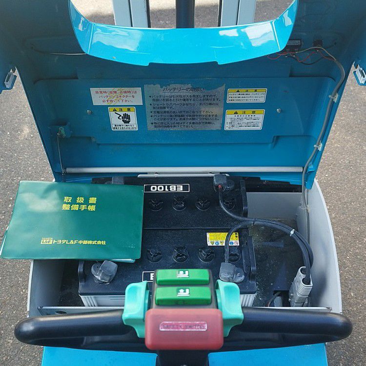 岐阜県にて TOYOTA L&F 電動フォークリフト 3HFW9 を買取致しました。