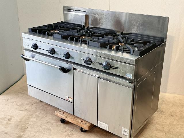 三重県にて タニコー 5口ガスレンジ TSGR-1232 を買取致しました。