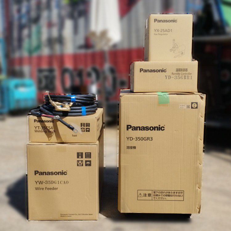静岡県にて パナソニック 半自動溶接機 YD-350GR3 を買取致しました。