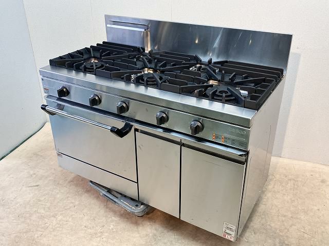 三重県にて タニコー 5口ガスレンジ TSGR-1232 を買取致しました。