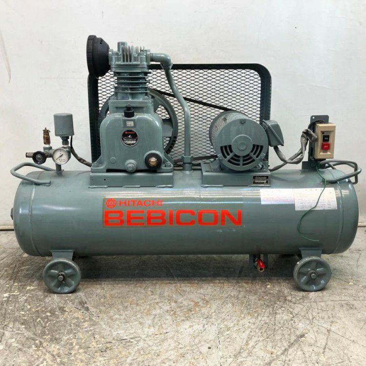 愛知県にて 日立 2馬力給油式レシプロコンプレッサー 1.5P-9.5VD6 を買取致しました。