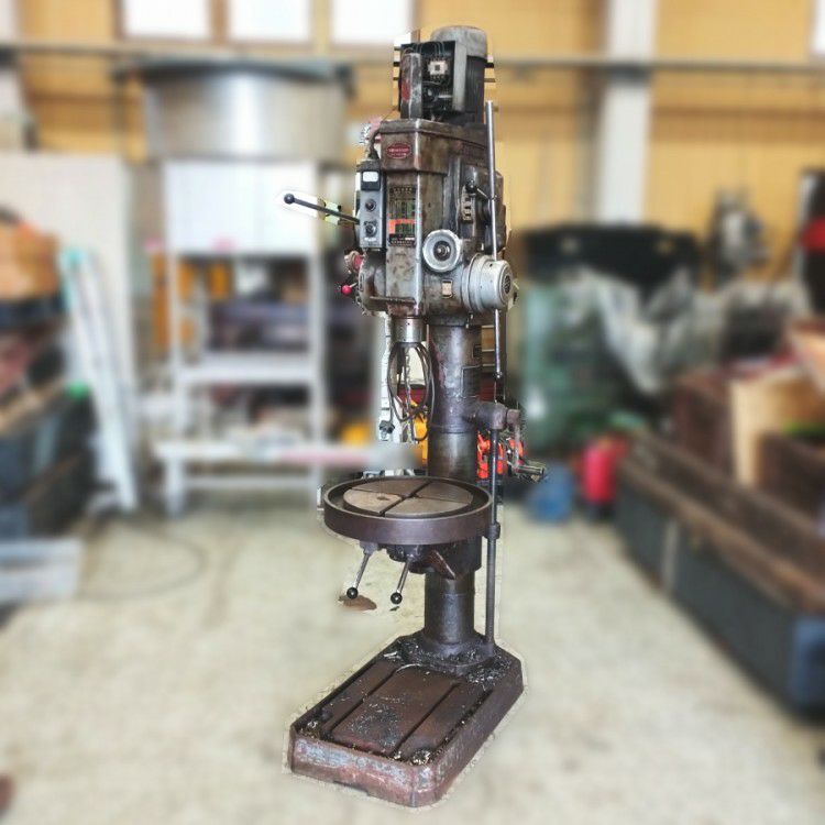 岐阜県にて 篠原精機 直立ボール盤 SUD-550 を買取致しました。