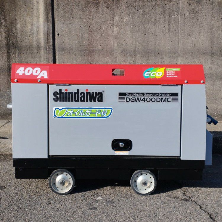 三重県にて 新ダイワ ディーゼルエンジンウェルダー DGW400DMC-I を買取致しました。
