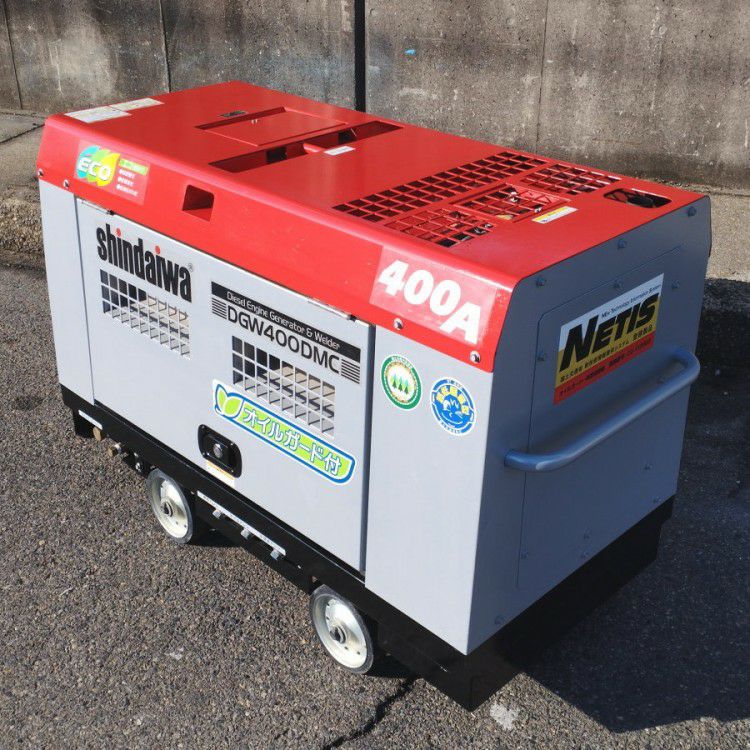 三重県にて 新ダイワ ディーゼルエンジンウェルダー DGW400DMC-I を買取致しました。