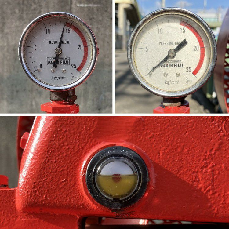 三重県にて NISSALCO/ニッサルコ 5馬力エアーコンプレッサー CM-7065-600S を買取致しました。