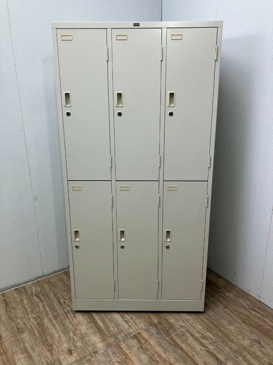 三重県にて ウチダ（内田洋行） 6人用ロッカー  を買取致しました。