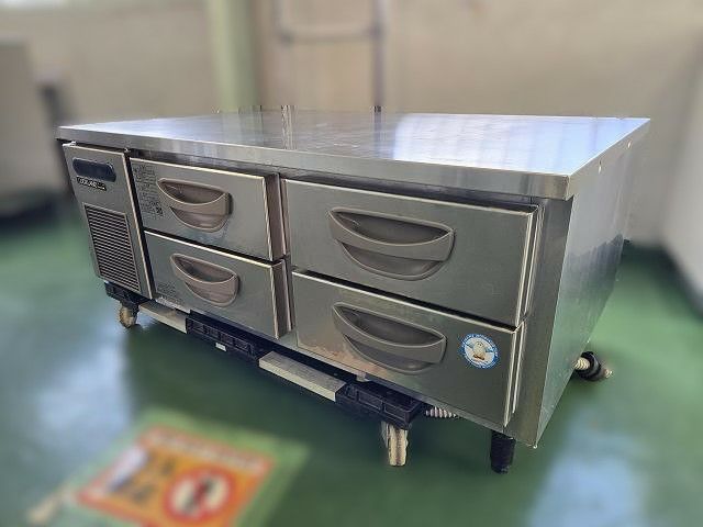 岐阜県にて フクシマガリレイ 冷蔵低ドロワーコールドテーブル TBW-40RM3 を買取致しました。