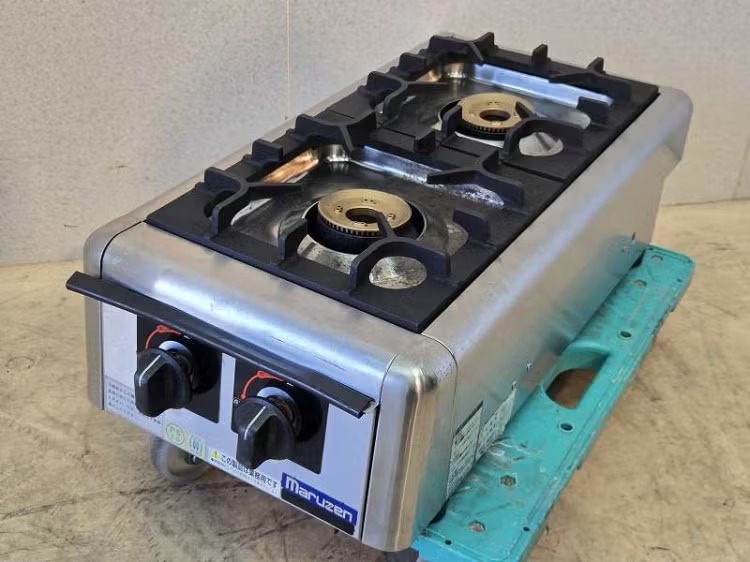 三重県にて マルゼン 2口ガスコンロ M-822DC を買取致しました。 三重県にて マルゼン 2口ガスコンロ M-822DC を買取致しました。