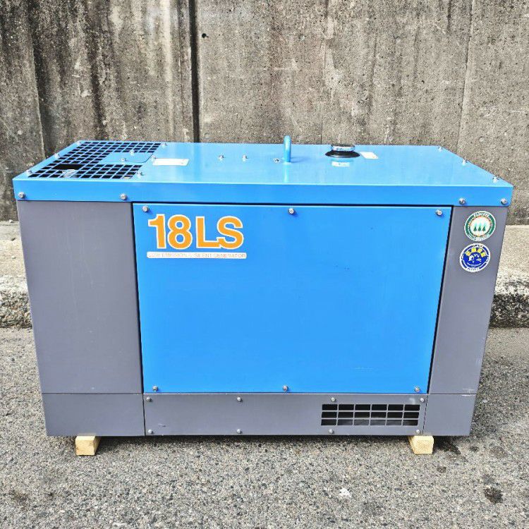 三重県にて Denyo/デンヨー ディーゼルエンジン発電機 TLG-18LSY を買取致しました。