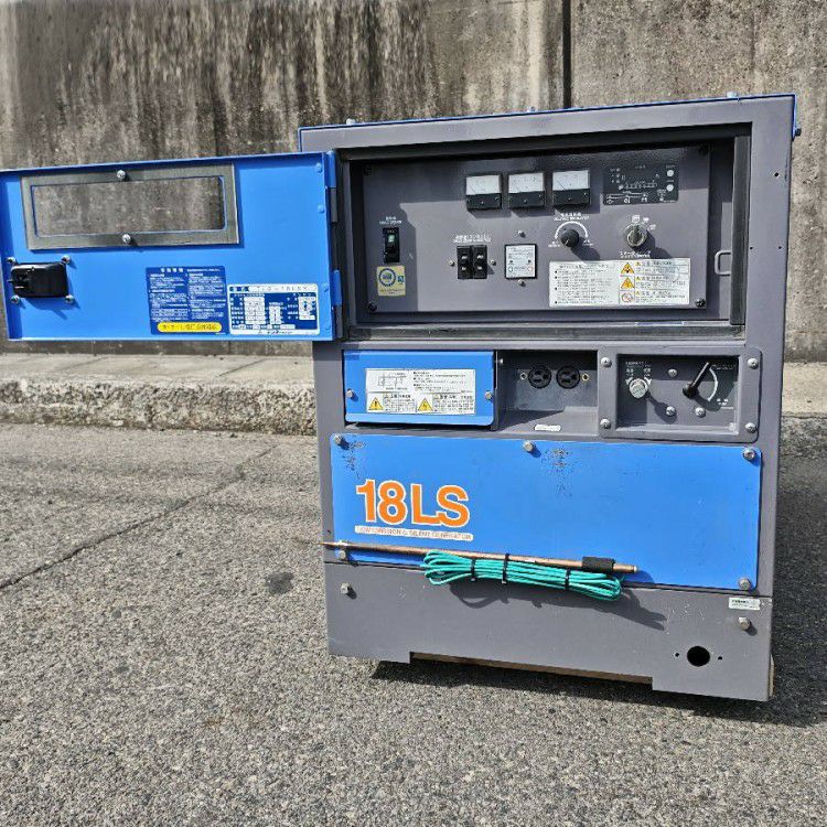三重県にて Denyo/デンヨー ディーゼルエンジン発電機 TLG-18LSY を買取致しました。